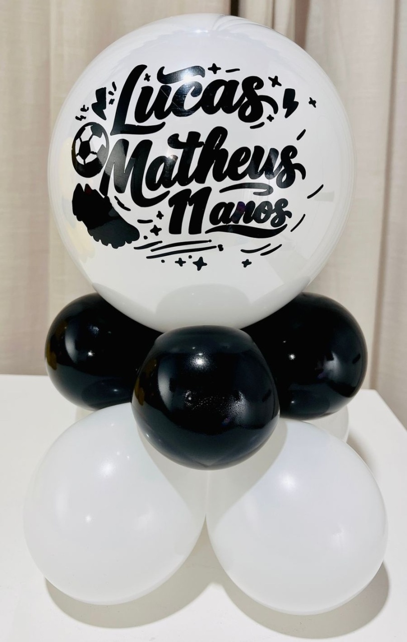 Box de Balão 10 Polegadas   - É Só Um Bolinho Locações 