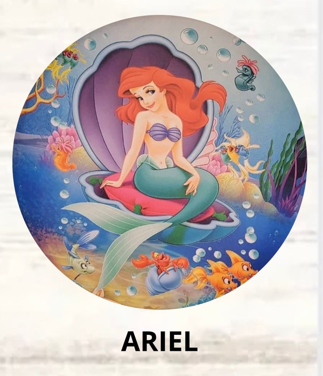 Kit Mesa Com Balão Sereia - Ariel - É Só Um Bolinho Locações 
