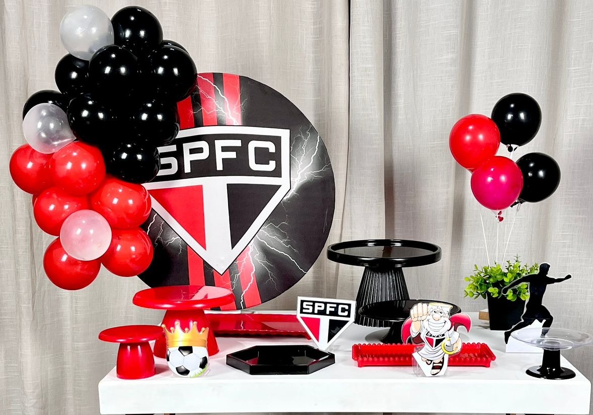 Kit Mesa Com Balão -  São Paulo - É Só Um Bolinho Locações 