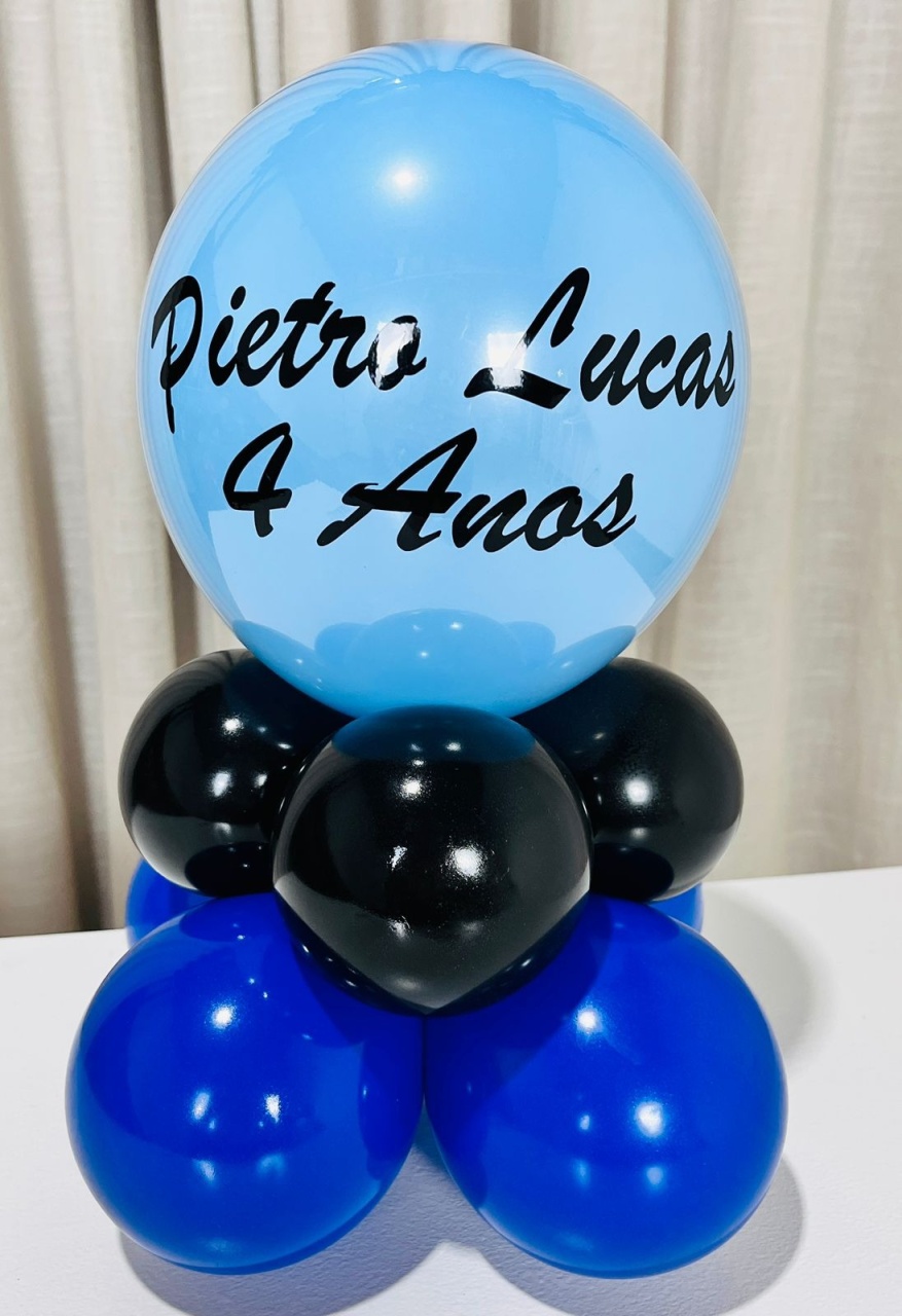 Box de Balão 10 Polegadas   - É Só Um Bolinho Locações 
