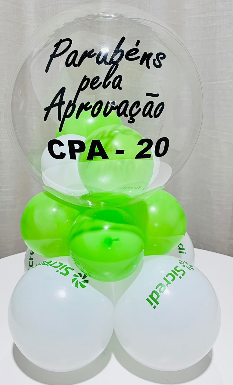 Box de Balão 18 Polegadas   - É Só Um Bolinho Locações 
