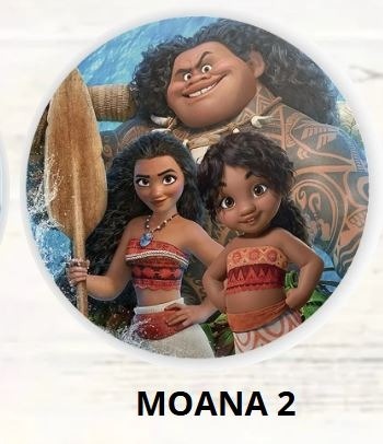 Kit Mesa Com Balão -  Moana 3  - É Só Um Bolinho Locações 