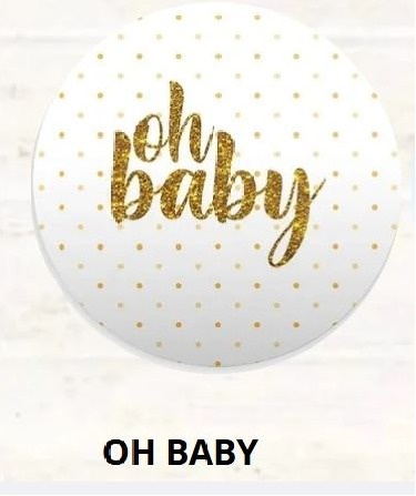 Kit Mesa Com Balão -  Oh Baby 2 - É Só Um Bolinho Locações 