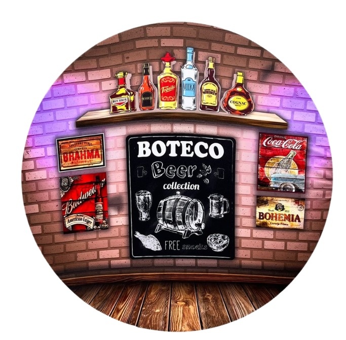 Kit Mesa Com Boteco 3 - É Só Um Bolinho Locações 
