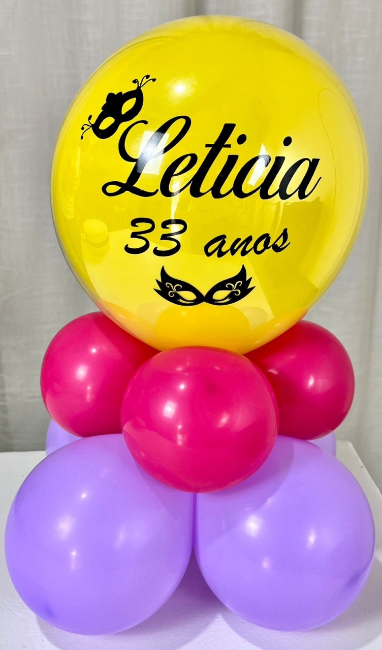 Box de Balão 10 Polegadas  - É Só Um Bolinho Locações 