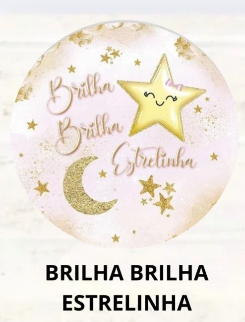 Kit Mesa Com Brilha Brilha Estrelinha  - É Só Um Bolinho Locações 
