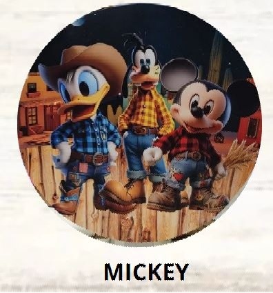 Kit Mesa Com Balão -  Mickey 3 - É Só Um Bolinho Locações 