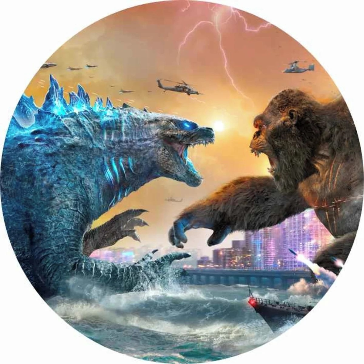Kit Mesa Com Balão - Godzilla - É Só Um Bolinho Locações 