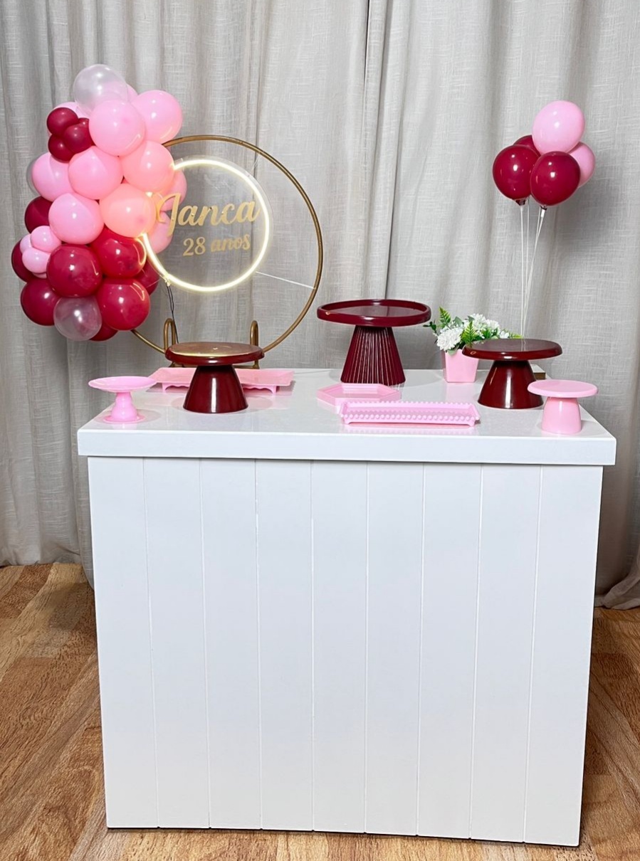 Kit Composto Com Balão -Led Personalizado - É Só Um Bolinho Locações 
