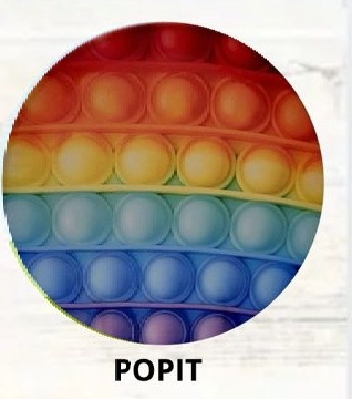 Kit Mesa Com Balão -  Popit 1  - É Só Um Bolinho Locações 