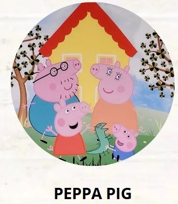 Kit Mesa Com Balão -  Pepa Pig 2 - É Só Um Bolinho Locações 