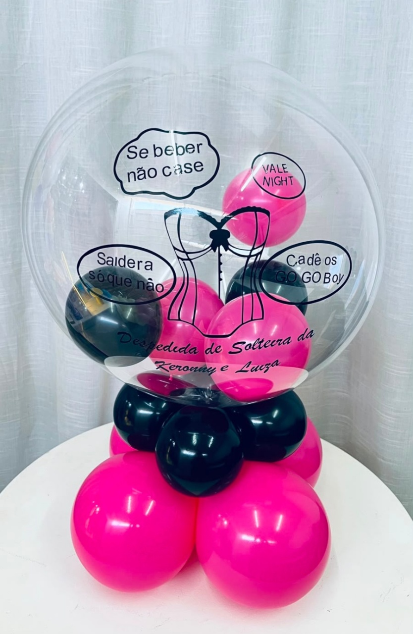 Box de Balão 18 Polegadas-Chá de Langerie - É Só Um Bolinho Locações 