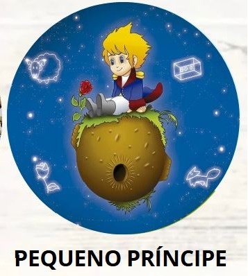 Kit Mesa Com Balão -  Pequeno Principe 1 - É Só Um Bolinho Locações 
