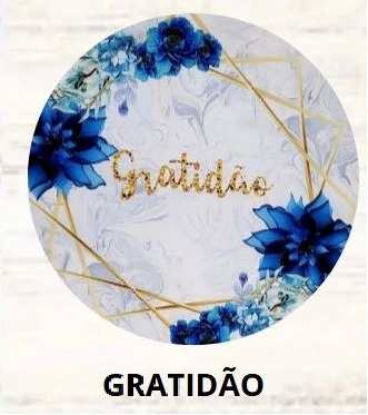Kit Mesa Com Balão -  Gratidão 3 - É Só Um Bolinho Locações 