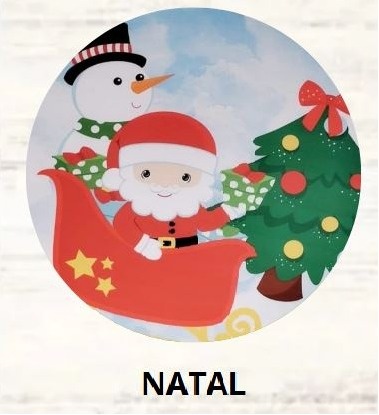 Kit Mesa Com Balão -  Natal  2 - É Só Um Bolinho Locações 
