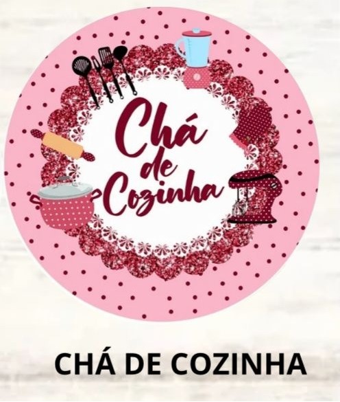 Kit Mesa Com Chá de Cozinha  - É Só Um Bolinho Locações 