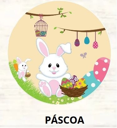 Kit Mesa Com Balão -  Pascoa 1 - É Só Um Bolinho Locações 
