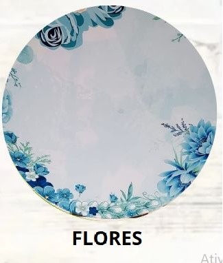 Kit Mesa Com Balão -  Floral 2 - É Só Um Bolinho Locações 