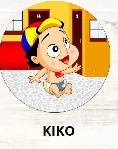 Kit Mesa Com Balão -  Kiko - É Só Um Bolinho Locações 