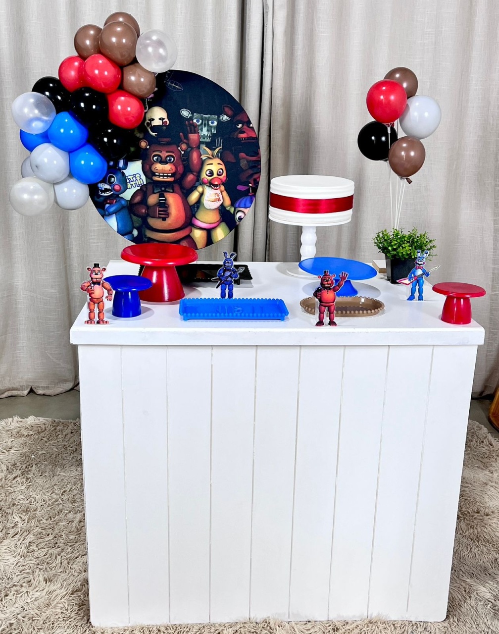 Kit Composto Com Balão - Fnaf - É Só Um Bolinho Locações 