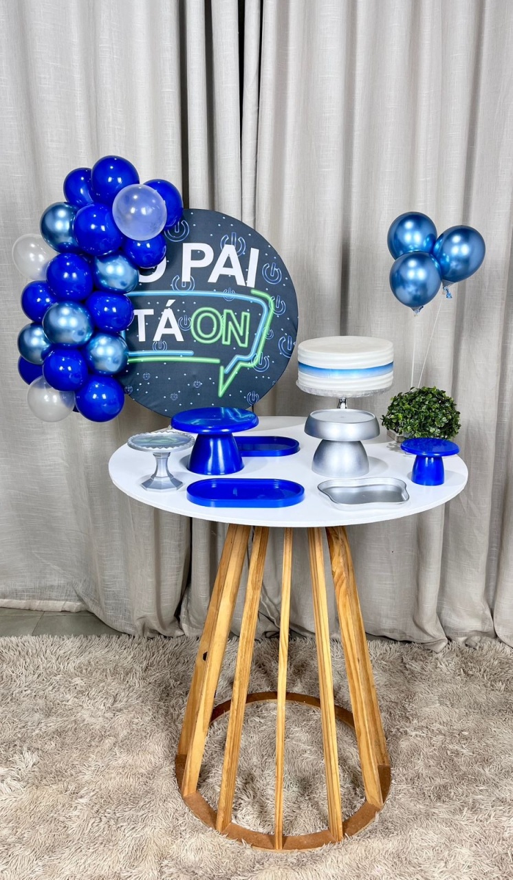 Kit Composto Com Balão - O Pai Tá On  - É Só Um Bolinho Locações 