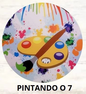 Kit Mesa Com Balão -  Pintando O 7 - É Só Um Bolinho Locações 