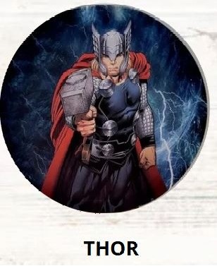 Kit Mesa Com Balão -  Thor 2 - É Só Um Bolinho Locações 