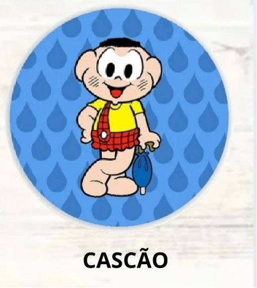 Kit Mesa Com Cascão  - É Só Um Bolinho Locações 
