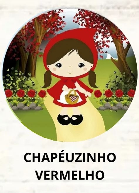 Kit Mesa Com Chápeuzinho Vermelho Ia - É Só Um Bolinho Locações 