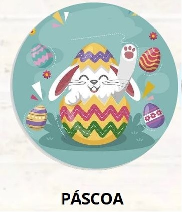 Kit Mesa Com Balão -  Pascoa - É Só Um Bolinho Locações 