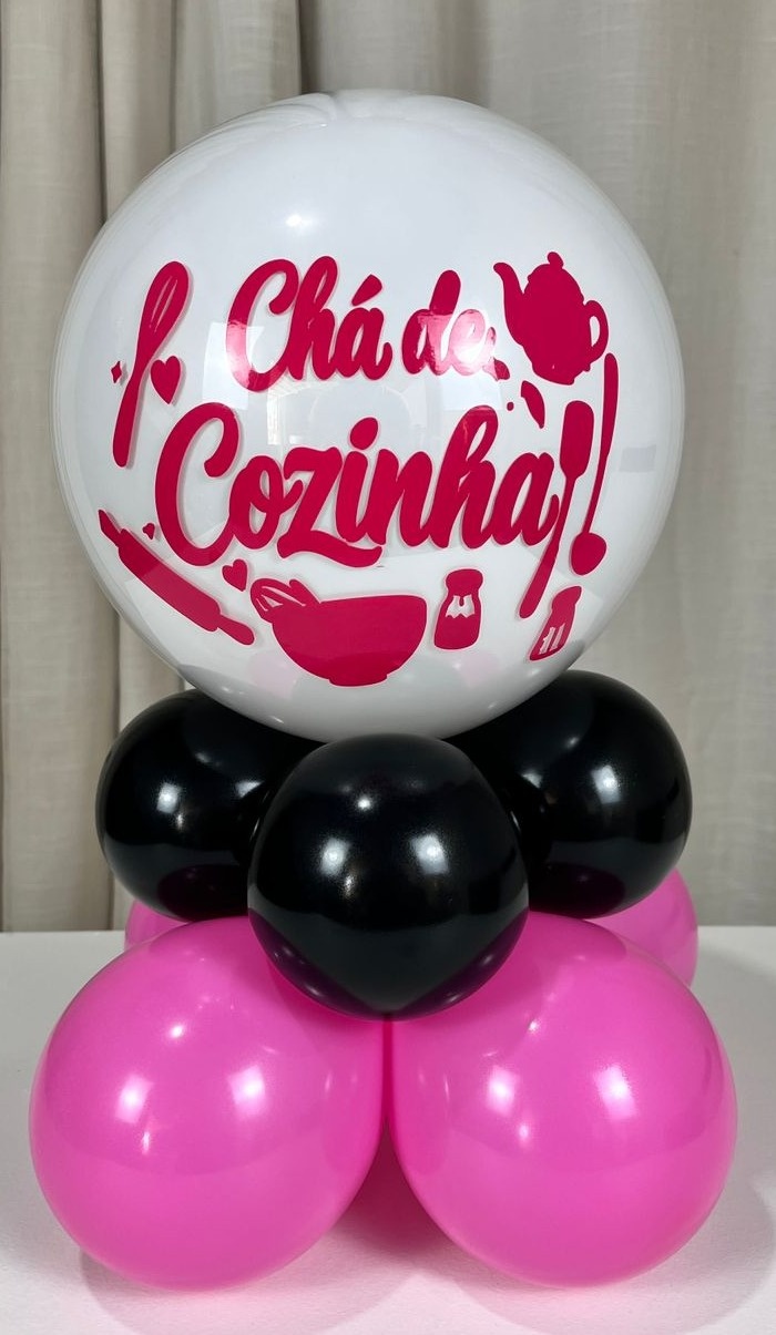 Box de Balão 10 Polegadas   - É Só Um Bolinho Locações 