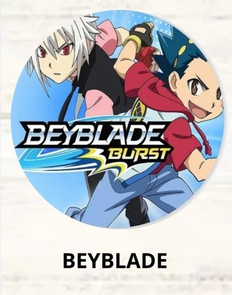 Kit Mesa Com Balão Beyblade  - É Só Um Bolinho Locações 