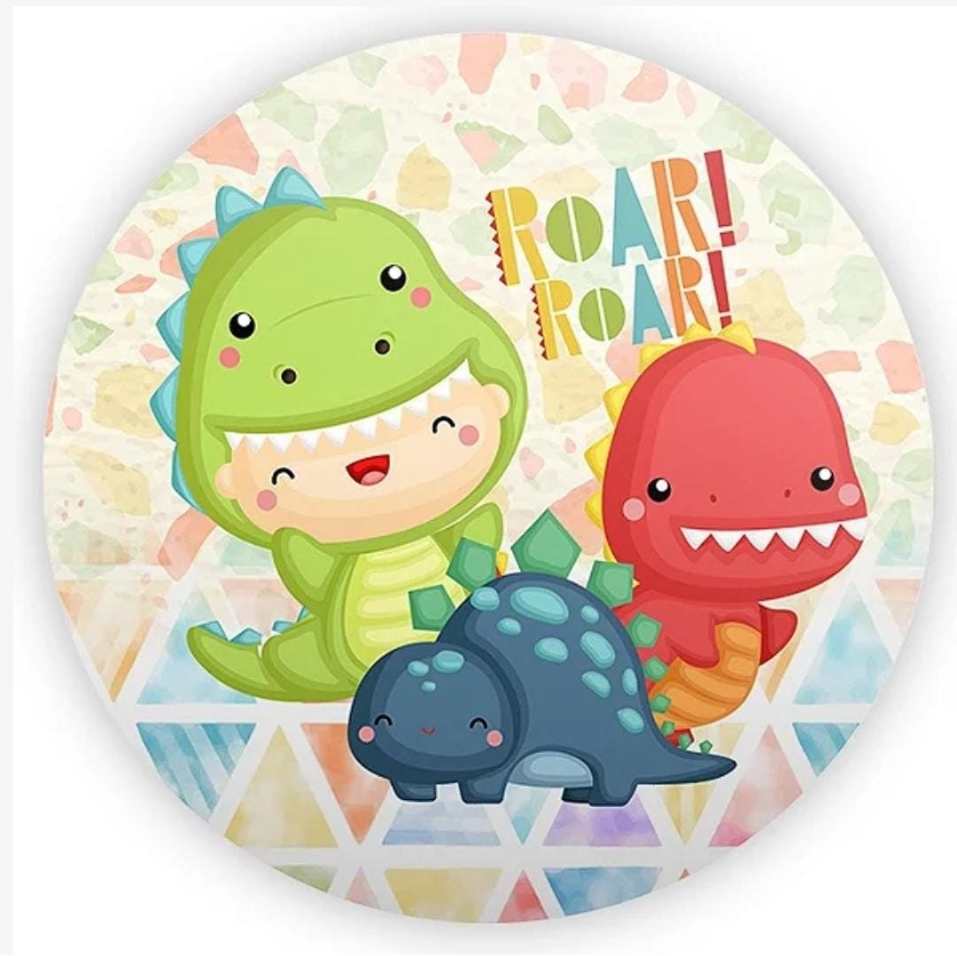 Kit Mesa Com Balão -  Dino Baby Roar 2 - É Só Um Bolinho Locações 