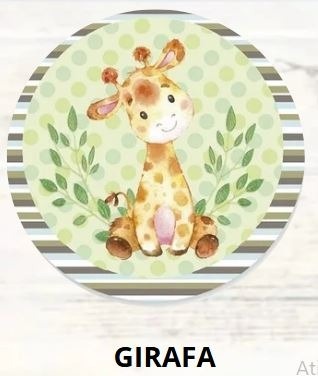 Kit Mesa Com Balão -  Girafa - É Só Um Bolinho Locações 