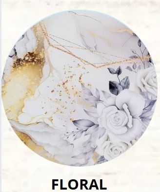 Kit Mesa Com Balão -  Floral 1 - É Só Um Bolinho Locações 
