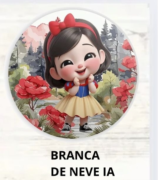 Kit Mesa Com Branca de Neve  Ia - É Só Um Bolinho Locações 