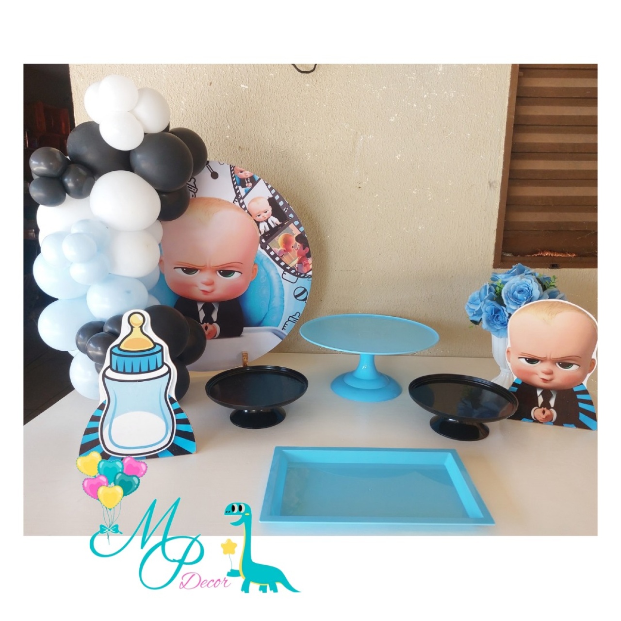 Kit Mesa Parabéns  Poderoso Chefinho  - MP DECOR 