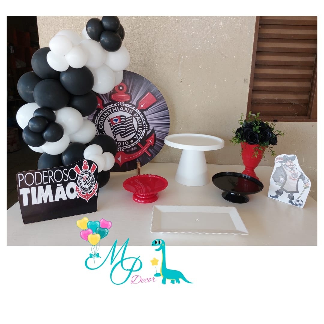 Kit Mesa Parabéns  Corinthians  - MP DECOR 
