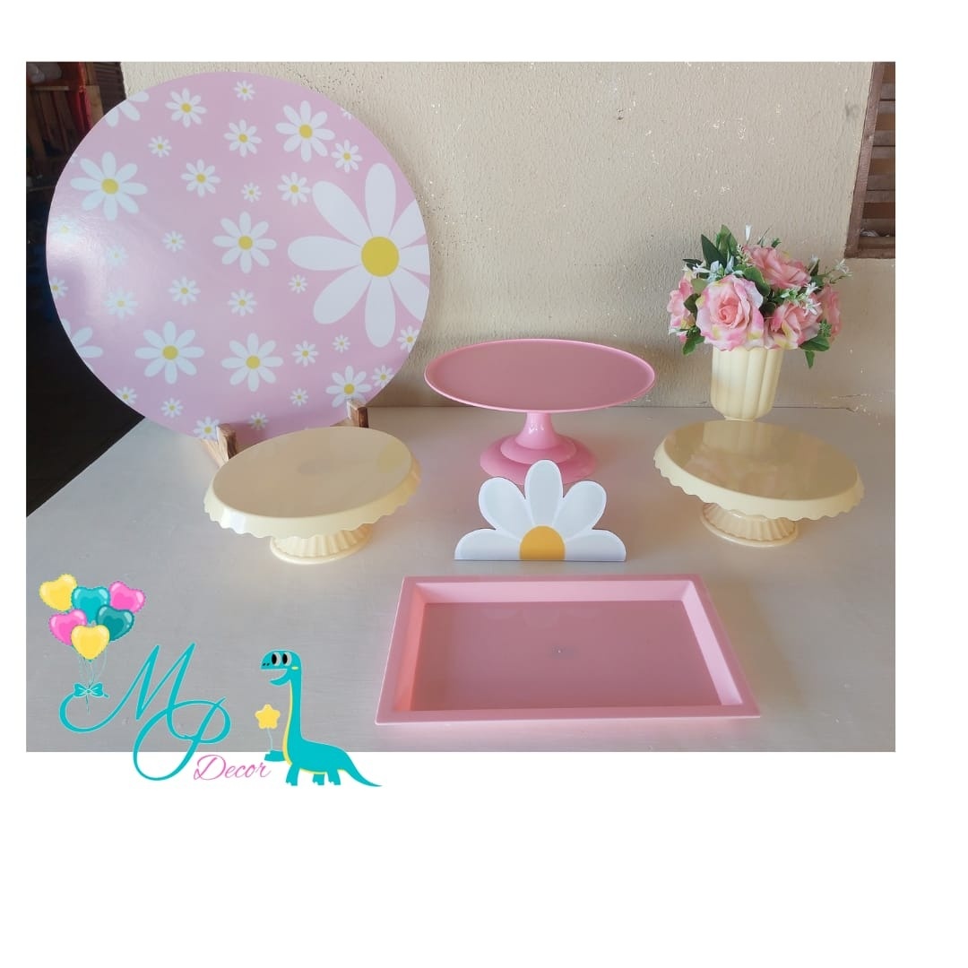 Kit Mesa Parabéns  Margarida  - MP DECOR 