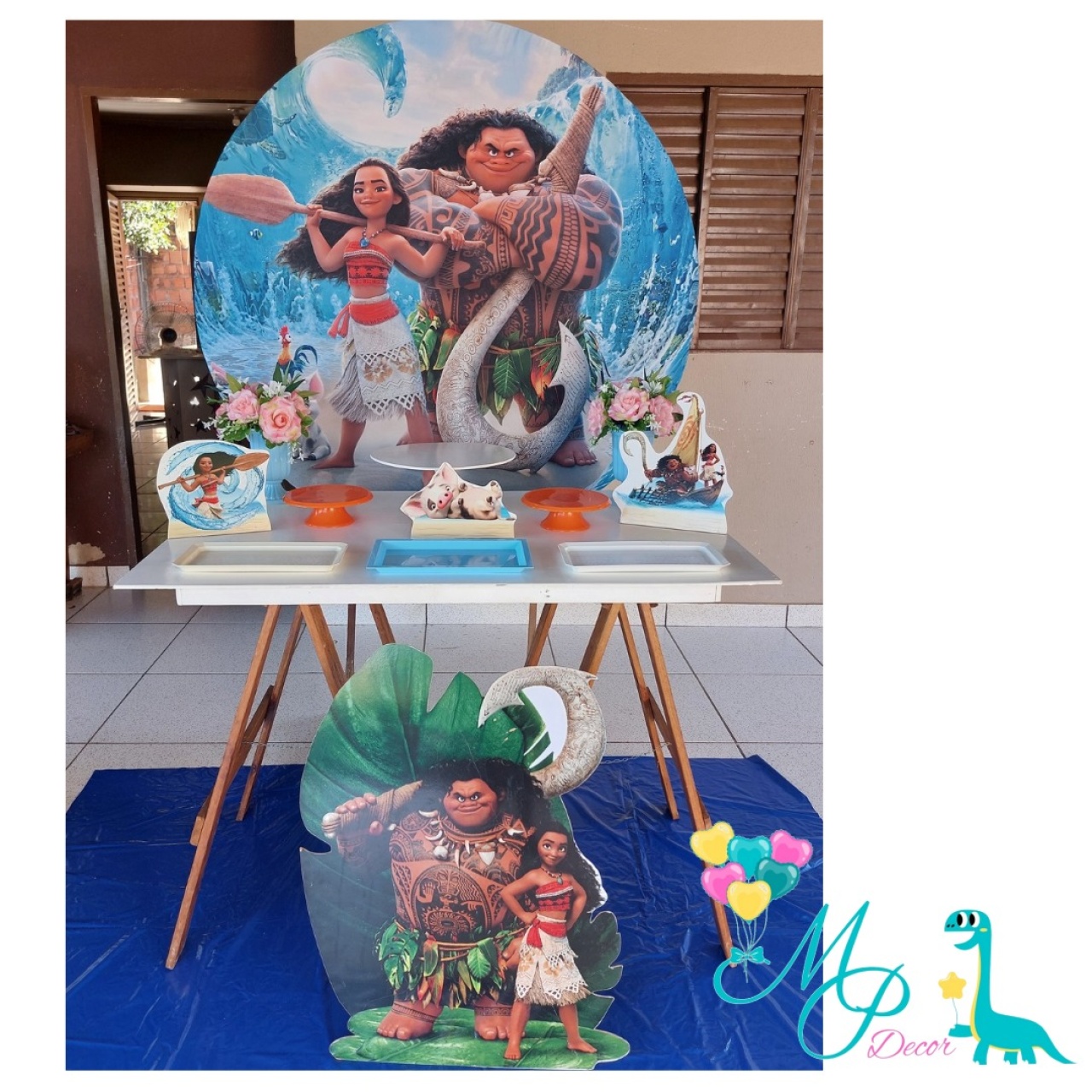 Kit Pegue Monte Moana Adulta - MP DECOR 