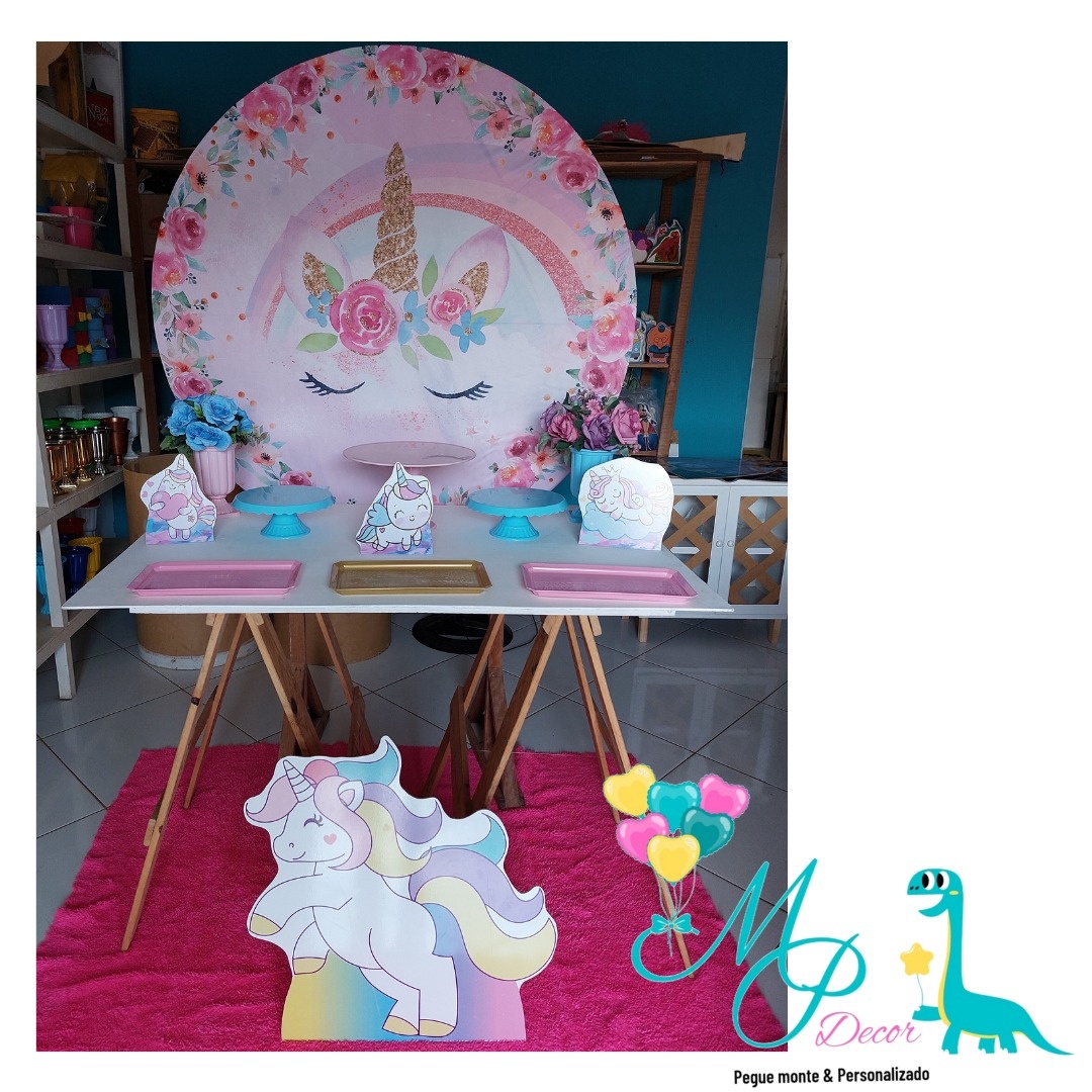Kit Pegue Monte Unicórnio  - MP DECOR 