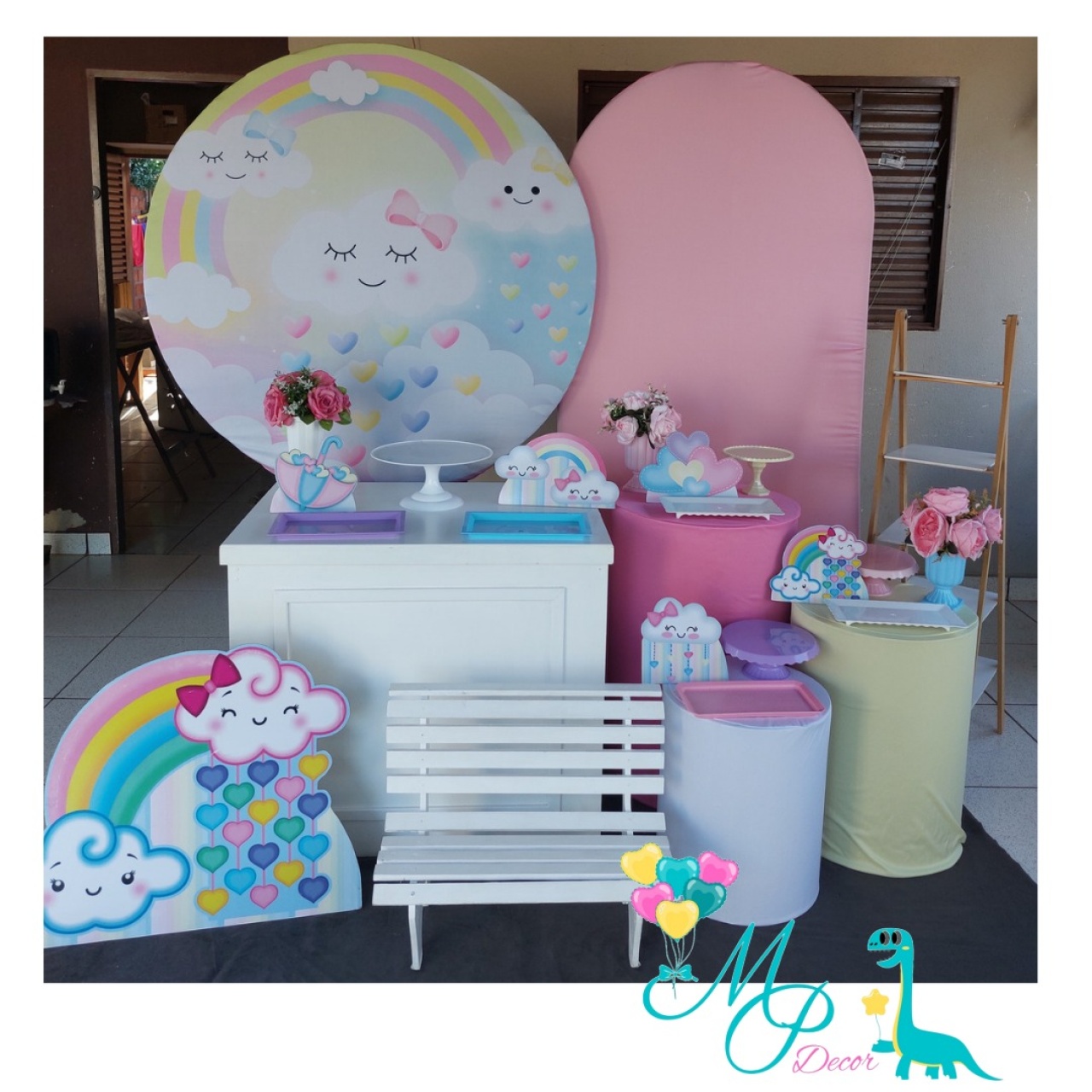 Kit Luxinho  Chuva de Amor  - MP DECOR 