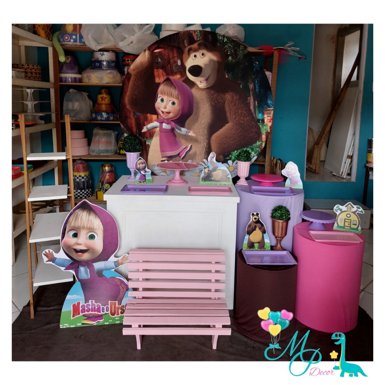 Kit Pegue Monte Diamante  da Masha E Urso - MP DECOR 