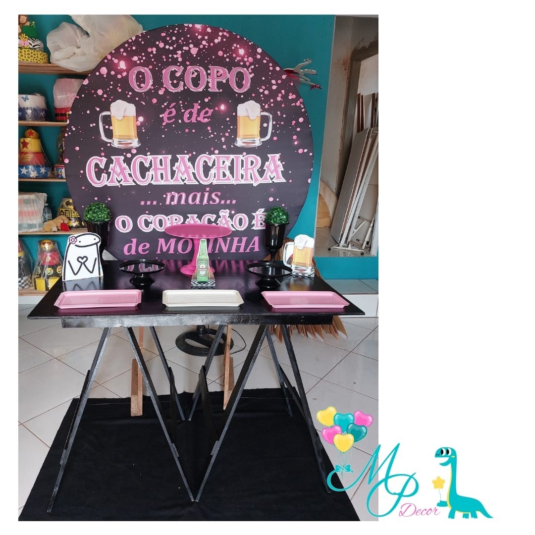 Cachaceira  Rosa  - MP DECOR 