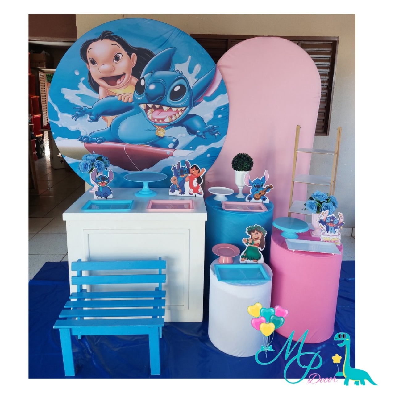 Kit Pegue Monte  Lilo E Stitch 3 - MP DECOR 