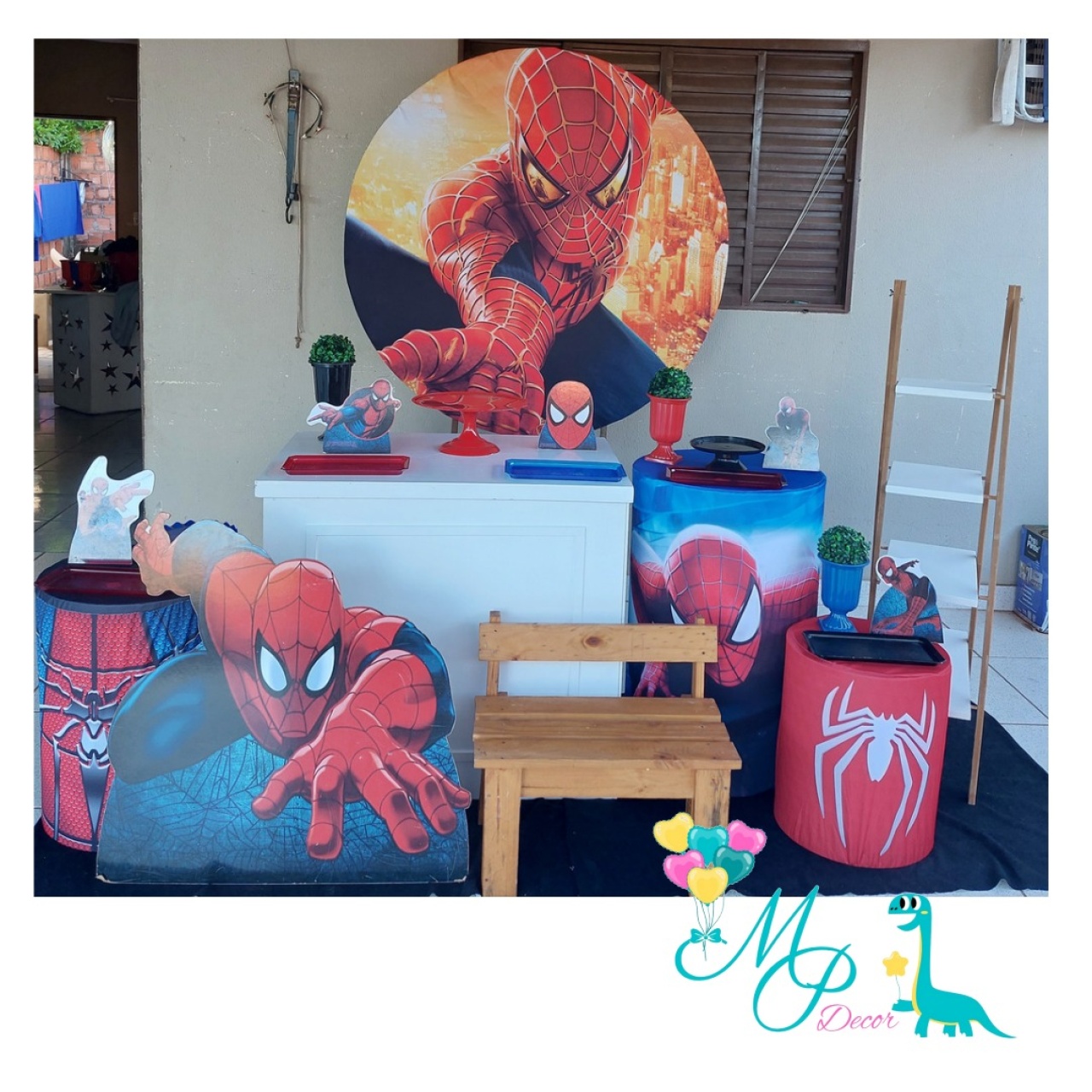 Kit Pegue Monte  3 Homem-Aranha  - MP DECOR 