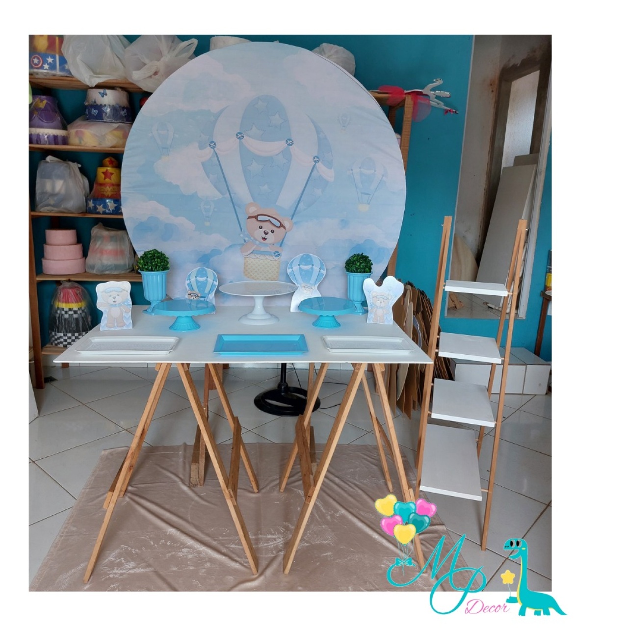 Kit Pegue Monte 1 Urso Baloeiro  - MP DECOR 