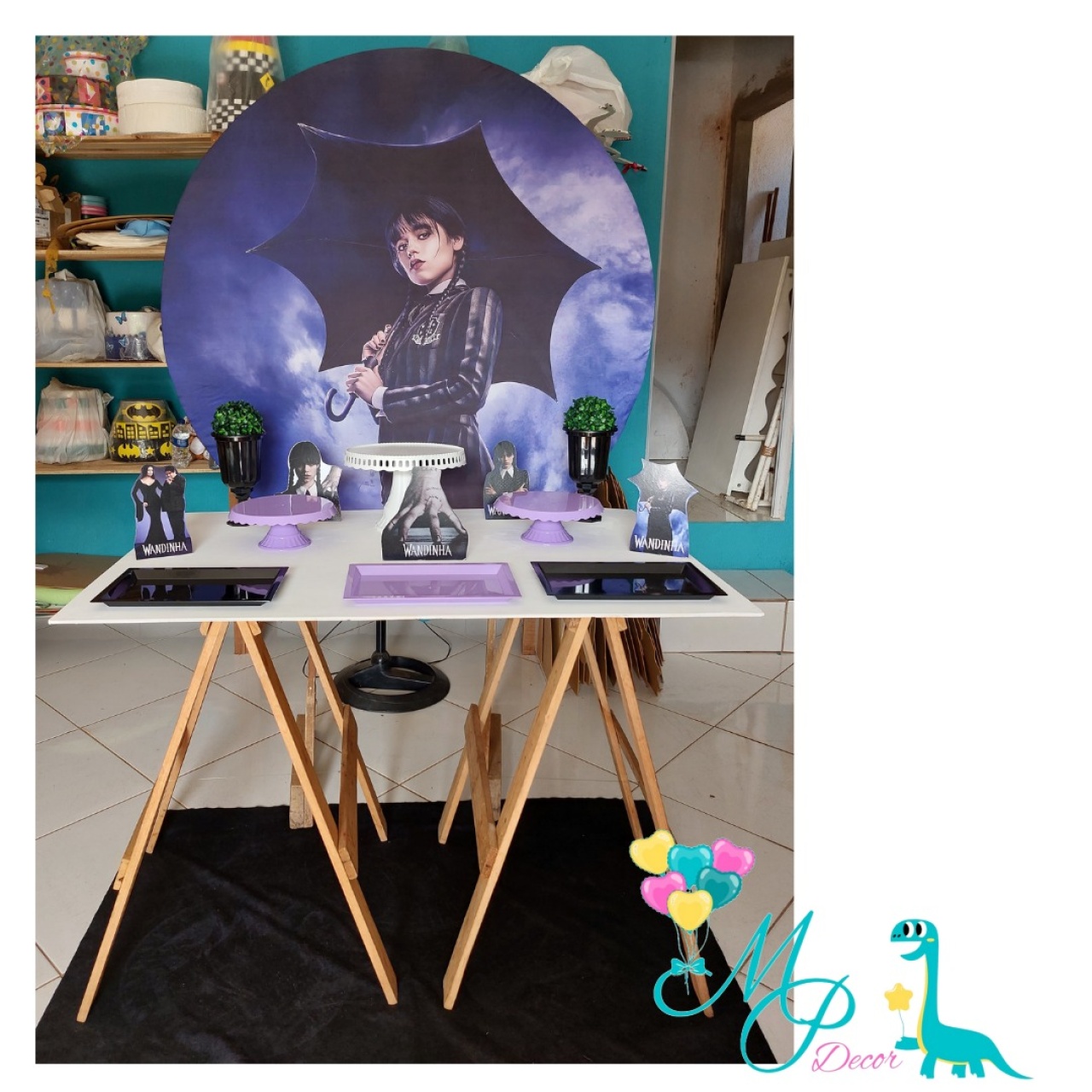 Kit Pegue Monte 1 Wandinha  - MP DECOR 
