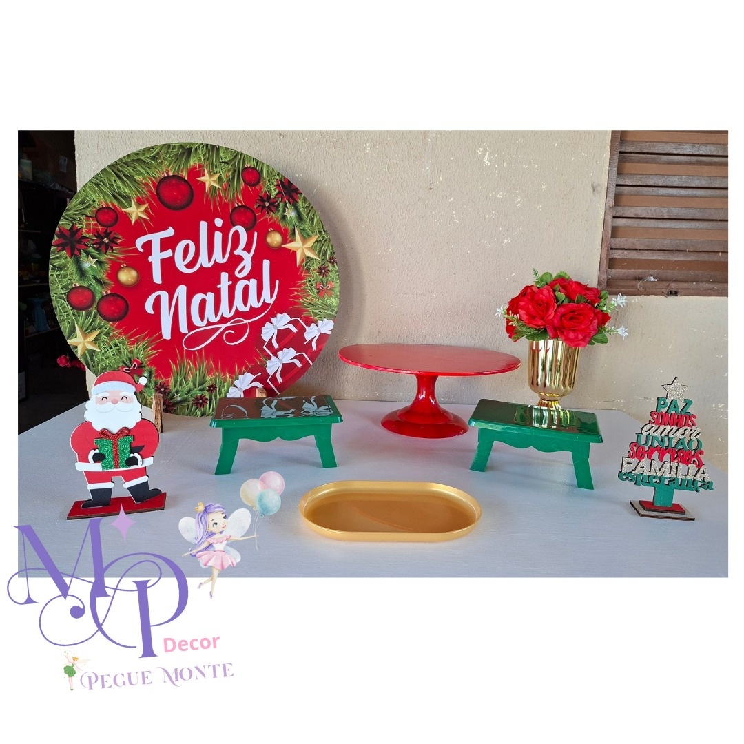 Kit Mesa Natal 3 - MP DECOR 