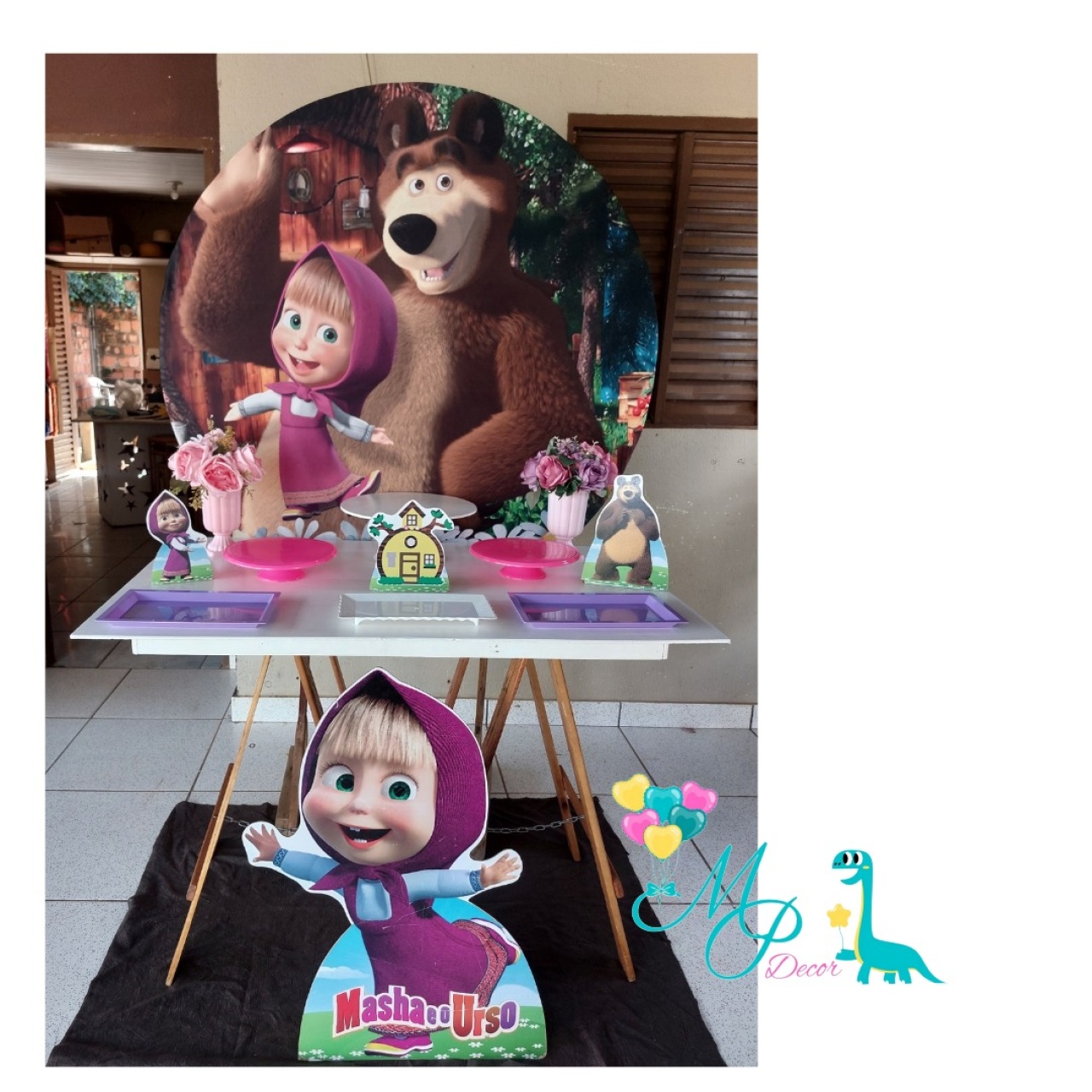 Kit Pegue Monte 1  da Masha E Urso  - MP DECOR 